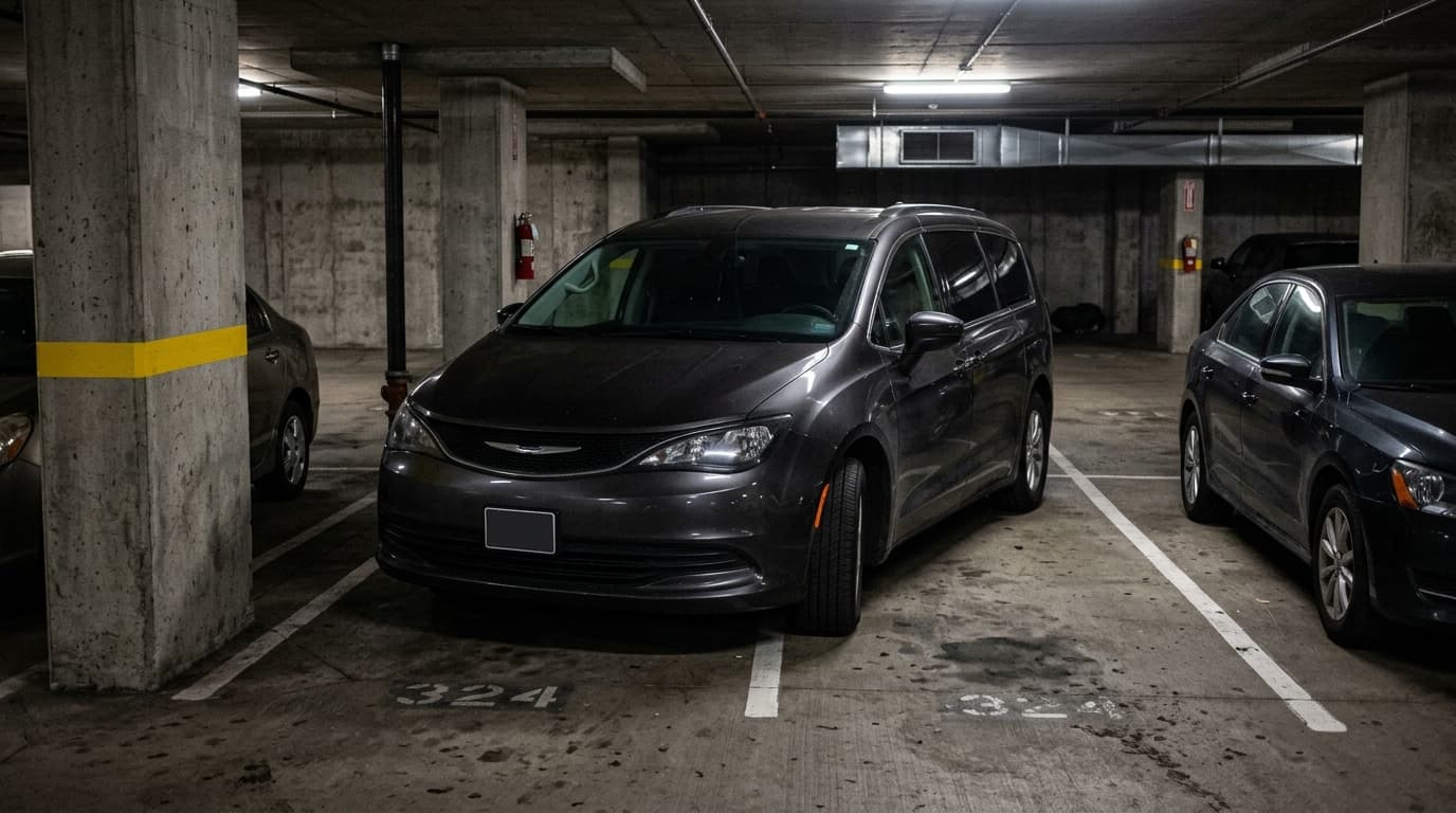 Dimensions d'une place de parking : le cas du 7 places